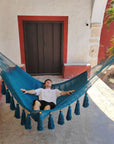 Tulum Turquesa, XL, Algodón