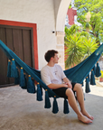 Tulum Turquesa, XL, Algodón