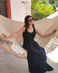 Hacienda Hammock with Mahogany Wood