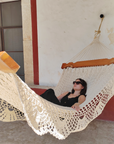 Hacienda Hammock with Mahogany Wood