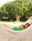 Hacienda Hammock with Mahogany Wood
