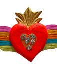Medium Wooden Heart Wall Decor