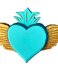 Medium Wooden Heart Wall Decor